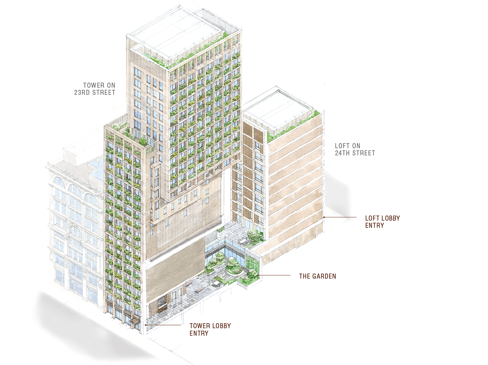Picture of High-Rise Condo Building w. Luxury Amenities | Flatiron House